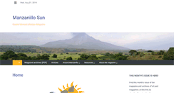 Desktop Screenshot of manzanillosun.com